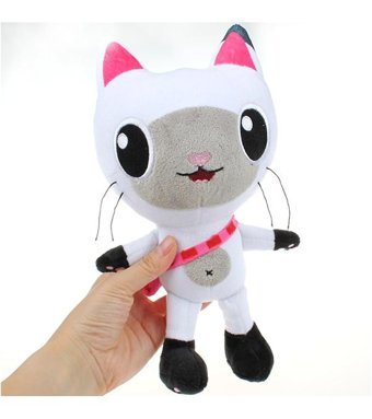 Bruey Sinley 2'li Anime Gabby Dollhouse 25 cm Peluş Oyuncak