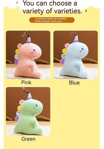 Alibee Prodigy Toy Dinozor Bebek Peluş Oyuncak