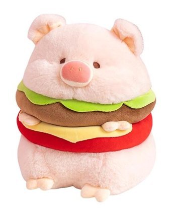 Magideal Suntek Hamburger Peluş Oyuncak