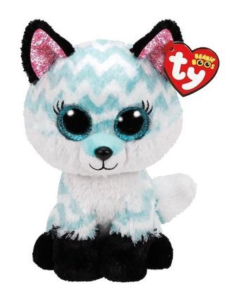 Ty Beanie Boos Atlas Aqua Chevron Tilki 24 cm Peluş Oyuncak