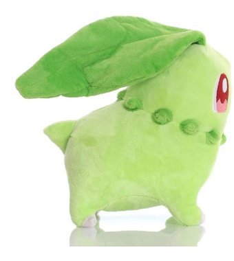 Takara Tomy Chikorita Orjinal Pokemon 20 cm Peluş Oyuncak