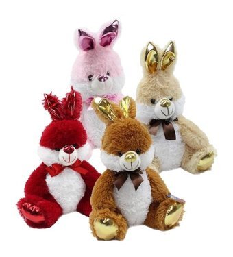 Halley Oyuncak Parlak Tavşan 40 cm Peluş Oyuncak