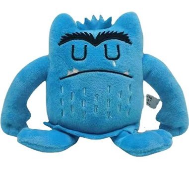 Alibee Devils Eye The Color Monster Çizgi Film Bebek Peluş Oyuncak