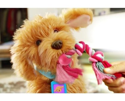 My Fuzzy Friends 18207 Sevimli Labrador Moji Türkçe Peluş Oyuncak
