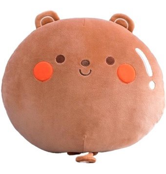 Jzcat Kahverengi Soft Sevimli Mantı Peluş Oyuncak 40 cm Peluş Oyuncak
