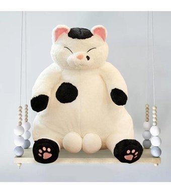 Magideal Suntek Güzel Doldurulmuş Kedi Bebek Uyku Sarılma Peluş Oyuncak