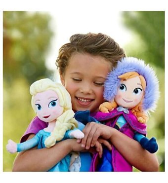Alibee Anna Elsa 40 cm Peluş Oyuncak