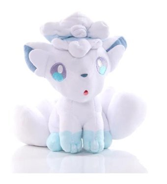 Takara Tomy VulpiXAlola Buz Orjinal Pokemon 23 cm Peluş Oyuncak