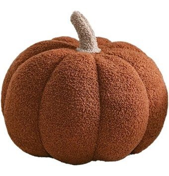 Jzcat Kahverengi Minik Balkabağı Sevimli 28 cm Peluş Oyuncak