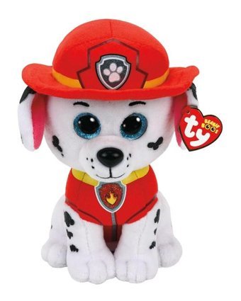 Ty Beanie Boos Paw Patrol Dalmaçyalı Marshall Peluş 15 cm Peluş Oyuncak