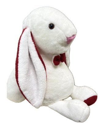 Sole Uyku Arkadaşım Papyonlu Uzun Kulak Bunny Peluş Oyuncak