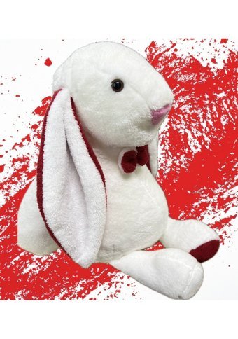 Sole Uyku Arkadaşım Papyonlu Uzun Kulak Bunny Peluş Oyuncak