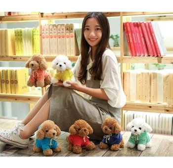 Worryfreeshopping Sevimli Mini Köpek Peluş Oyuncak