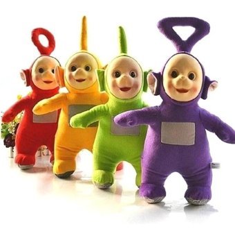 Jzcat 4 Sevimli Karakter Oyuncak Teletubbies Özel 25 cm Peluş Oyuncak