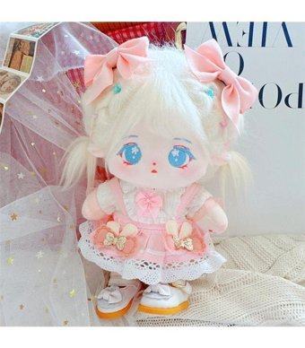 Magideal Mavi Suntek Küçük Bebekler Kızlar Için Mini Bebekler Peluş Oyuncak