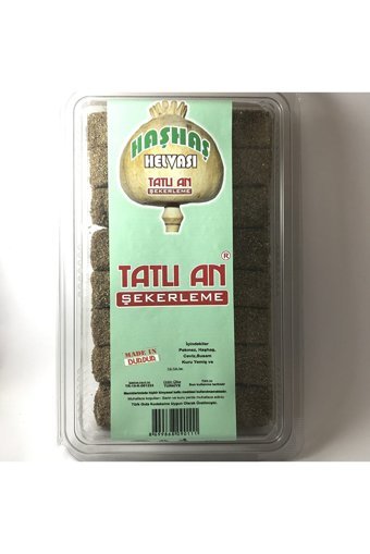 Bucak Yöresel Ürünler Cevizli Haşhaşlı Pekmezli Helva 500 gr
