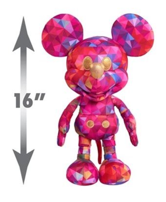 Disney Limited Edition Kaleidoscope Of Color Mickey Mouse Peluş Oyuncak