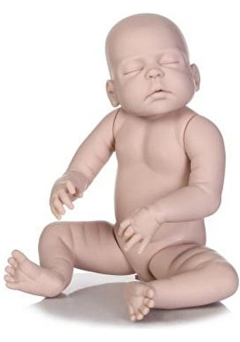 Alibee Reborn Bebek Kiti Dockba Tam Vücut Anatomik 55 cm Peluş Oyuncak
