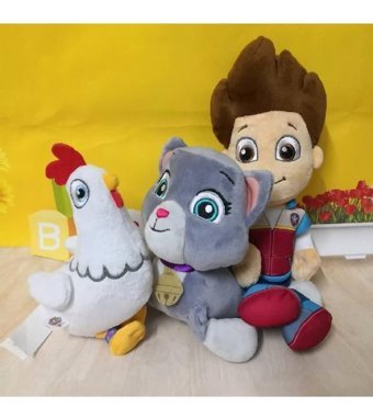 Alibee Köpek Devriyesi Doldurulmuş 3 Peluş Oyuncak