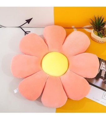 Jzcat Pembe Çocuk Papatya Çiçeği Bebek 40 cm Peluş Oyuncak