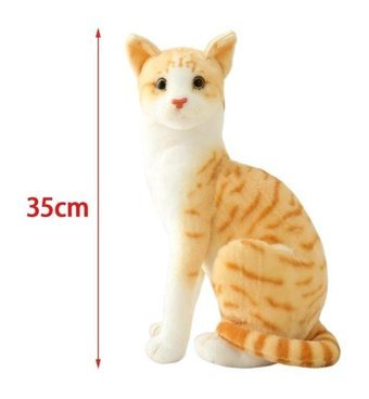 Magideal Suntek Güzel Doldurulmuş Kedi Peluş Oyuncak