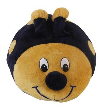 Bambi Uğur Böceği Sarı Lacivert Wellsoft 40 cm Peluş Oyuncak