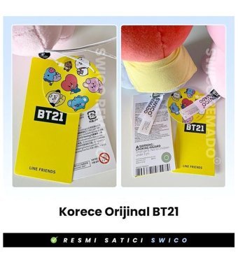 Alibee Swico Remado Bt 21 Cooky Sevimli Karikatür Peluş Oyuncak