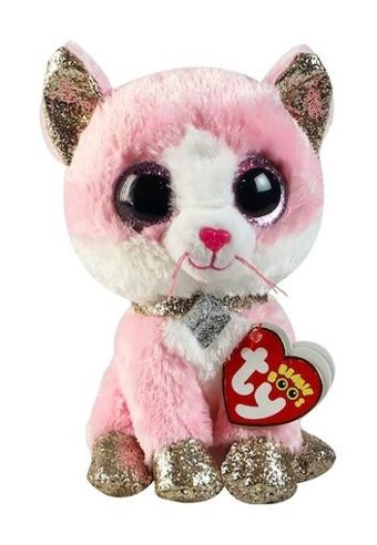 Ty Beanie Boos Kedi Fiona Pembe 16 cm Peluş Oyuncak