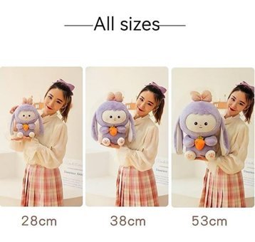 Alibee Prodigy Toy Sevimli Turp Tavşan Bebek Peluş Oyuncak