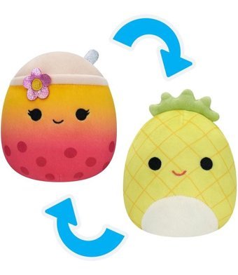 Squishmallows Quismallows Buzlu Çay Bergit Ananas Maui 13 cm Peluş Oyuncak