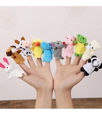 Alibee Bebek Oyuncak Sen Kantin Karikatür Çanta Hayvan 10 Adet Peluş Oyuncak