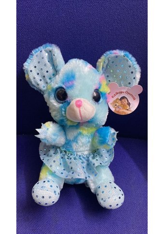 Kızılkaya Oyuncak Mavi Payetli Fare 21 cm Peluş Oyuncak