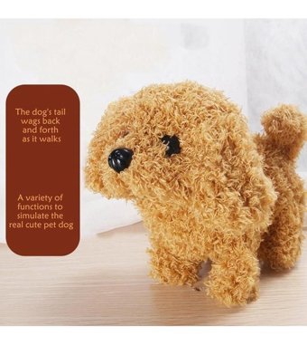 Magideal Suntek Teddy Elektronik Köpek Peluş Oyuncak
