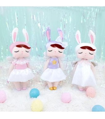 Magideal Metoo Angela Doll Yumuşak Pembe Peluş Oyuncak