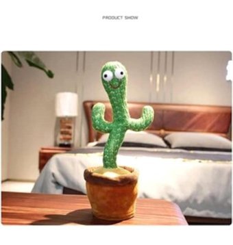 My Toys Dans Eden Konuşan Müzikli Kaktüs Peluş Oyuncak