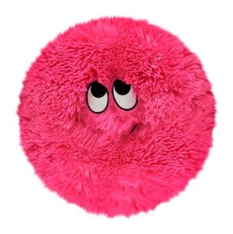 Selay Oyuncak Emoji Flausy Puf 25 cm Pembe Peluş Oyuncak