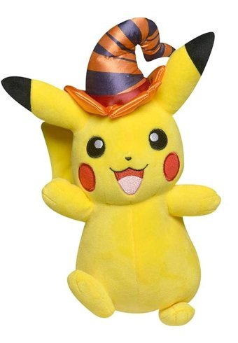 Pokemon Halloween Pikachu Figür 20 cm Peluş Oyuncak