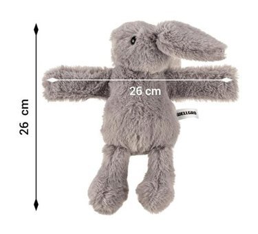 Wellgro Sarılan & Kucaklayan Tavşan Gri Peluş Oyuncak
