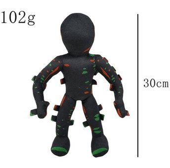 Alibee Happy Moon Doors RobloXFigürlü Siyah Robot Peluş Oyuncak