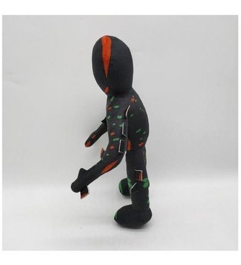 Alibee Happy Moon Doors RobloXFigürlü Siyah Robot Peluş Oyuncak
