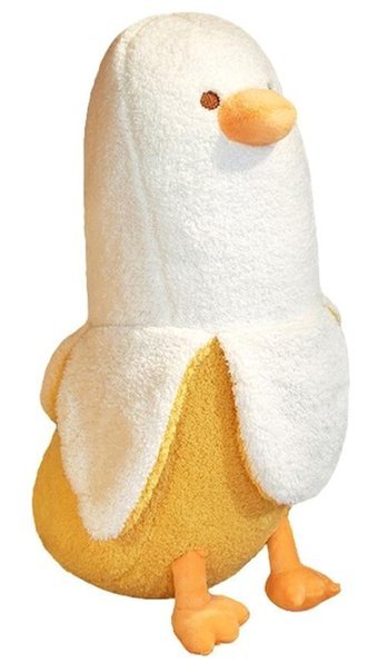 Alibee Beautiful Youth Muz Ördek Kombinasyonu Peluş Oyuncak