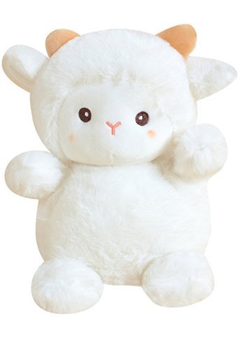 Alibee Beyaz Choice Plus Küçük Yün 23 cm Peluş Oyuncak