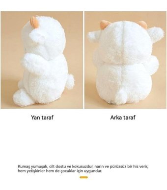 Alibee Beyaz Choice Plus Küçük Yün 23 cm Peluş Oyuncak