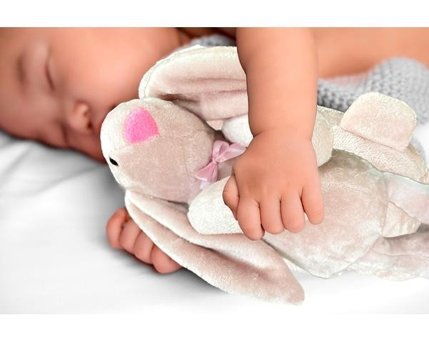 Sole Uyku Arkadaşım Papyonlu Uzun Kulak Bunny Tavşan 65 cm Peluş Oyuncak