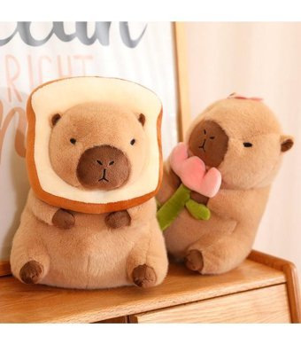 Jialan001 Peluş Kapibara Bebeği 25 cm Peluş Oyuncak