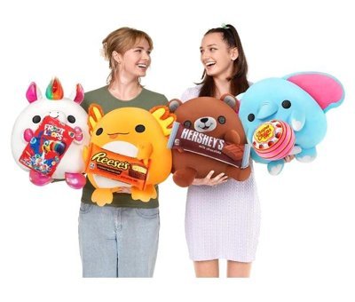 Snackles Aburcubur BearPringles 35 cm Peluş Oyuncak