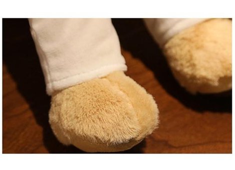 Alibee Yaratıcı Yoga Giyinmiş Ayı 40 cm Peluş Oyuncak
