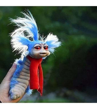 Magideal Suntek Solucan Dolması Koleksiyon Doğum Günü Peluş Oyuncak
