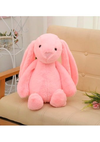 Sole Pembe Uyku Arkadaşım Uzun Kulak Bunny Tavşan 65 cm Peluş Oyuncak