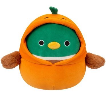 Squishmallows Halloween 1. Seri Yeşilbaşlı Ördek Avery 20 cm Peluş Oyuncak